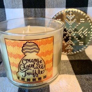 Bath and body work candle